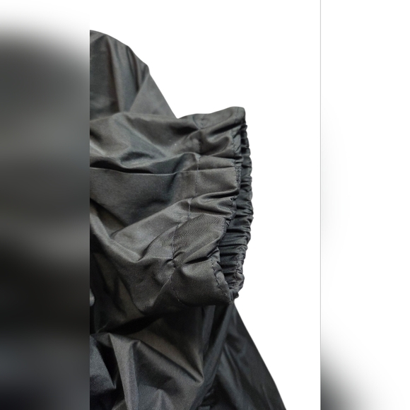 Empyre Black Hooded Windbreaker Jacket Mens L - Picture 7 of 8